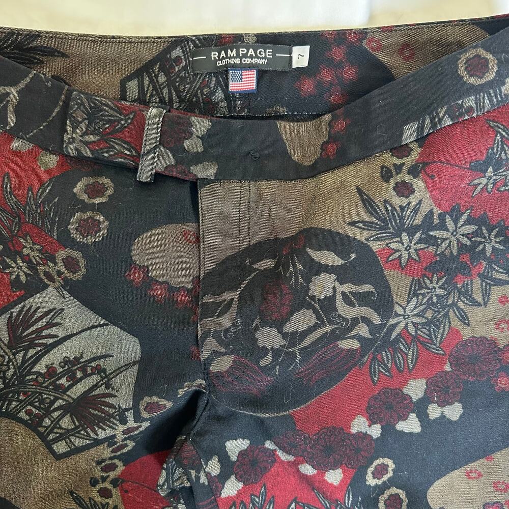 Y2k Rampage Floral Pants - Picture 5 of 5